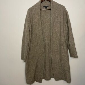 Banana Republic Medium Long Wool Blend Cardigan